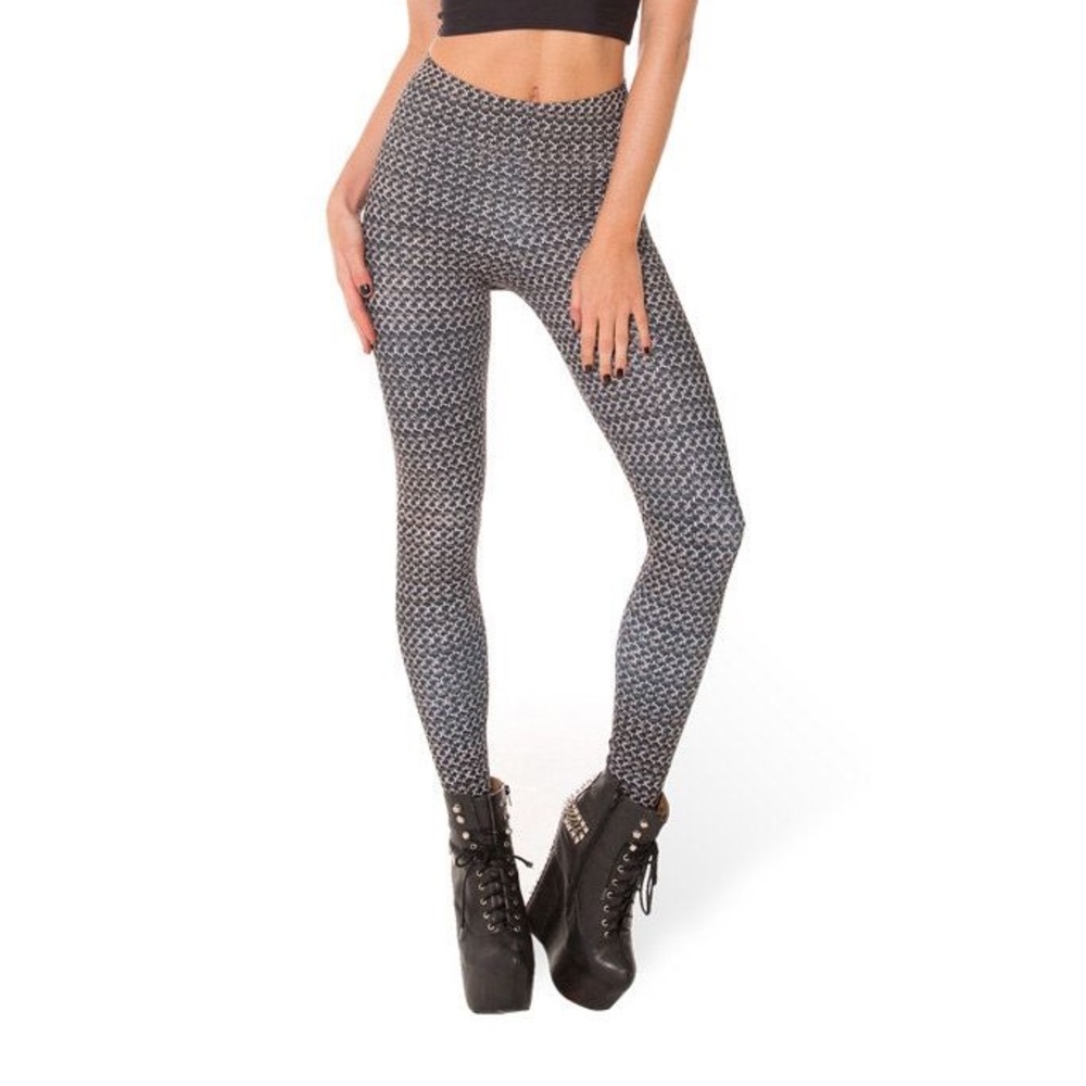 Blackmilk chain mail leggings XS NWOT